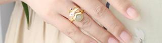 非遗国风 轻奢复古 和田玉镶嵌首饰系列